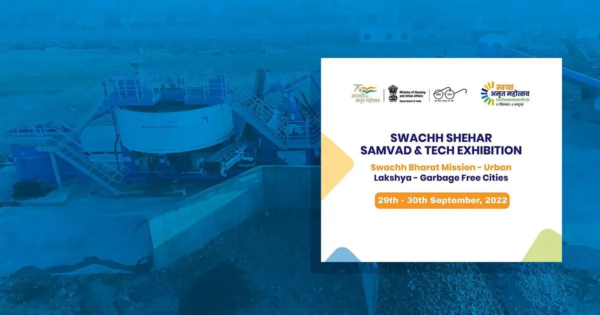 Participation in Swachh Shehar Samvad and Technology Expo