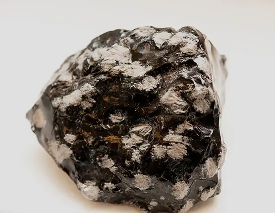 Quartz feed material destined for Micrograder classification