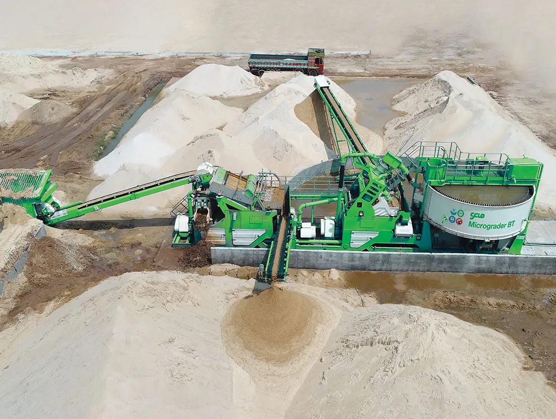 Micrograder Silica Sand Washing & Processing Plant: photo 3