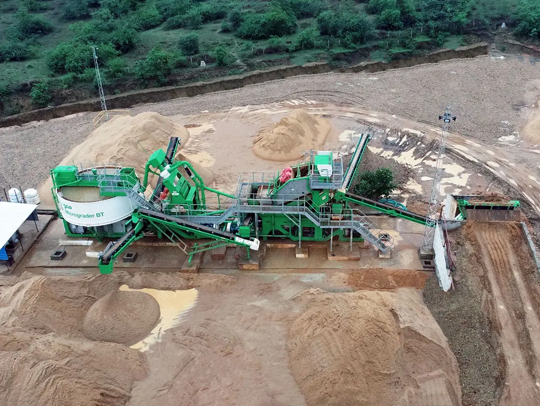 Micrograder Silica Sand Washing & Processing Plant: photo 2