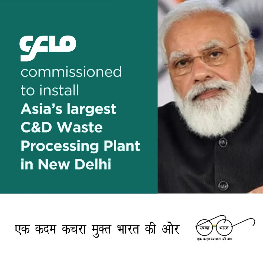 Asia’s largest C&D Waste Processing Facility coming up in Delhi