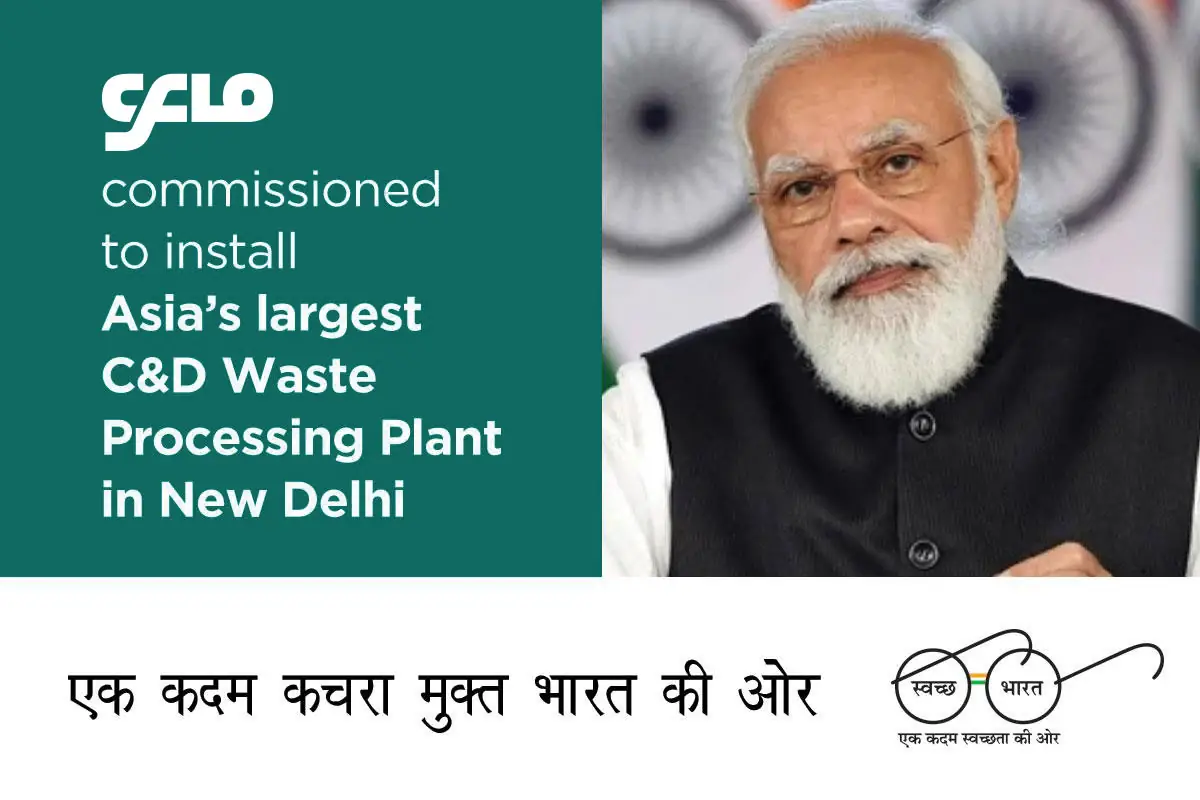 Asia’s largest C&D Waste Processing Facility coming up in De