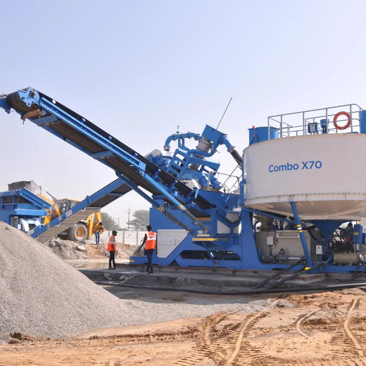 Greenfield customer in Rajasthan initiated into M-Sand Production