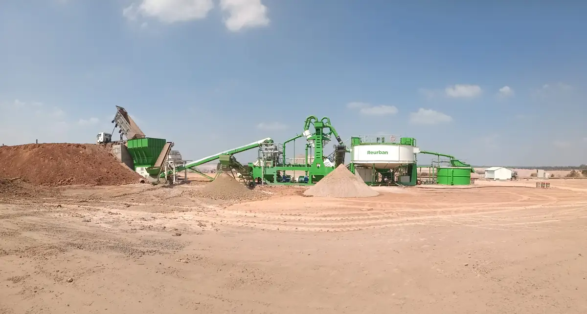 Coal Mining Overburden to Sand