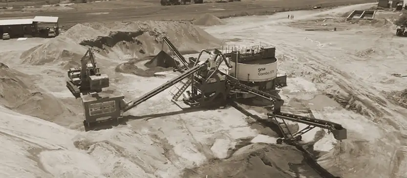 Coal Mining Overburden to Sand