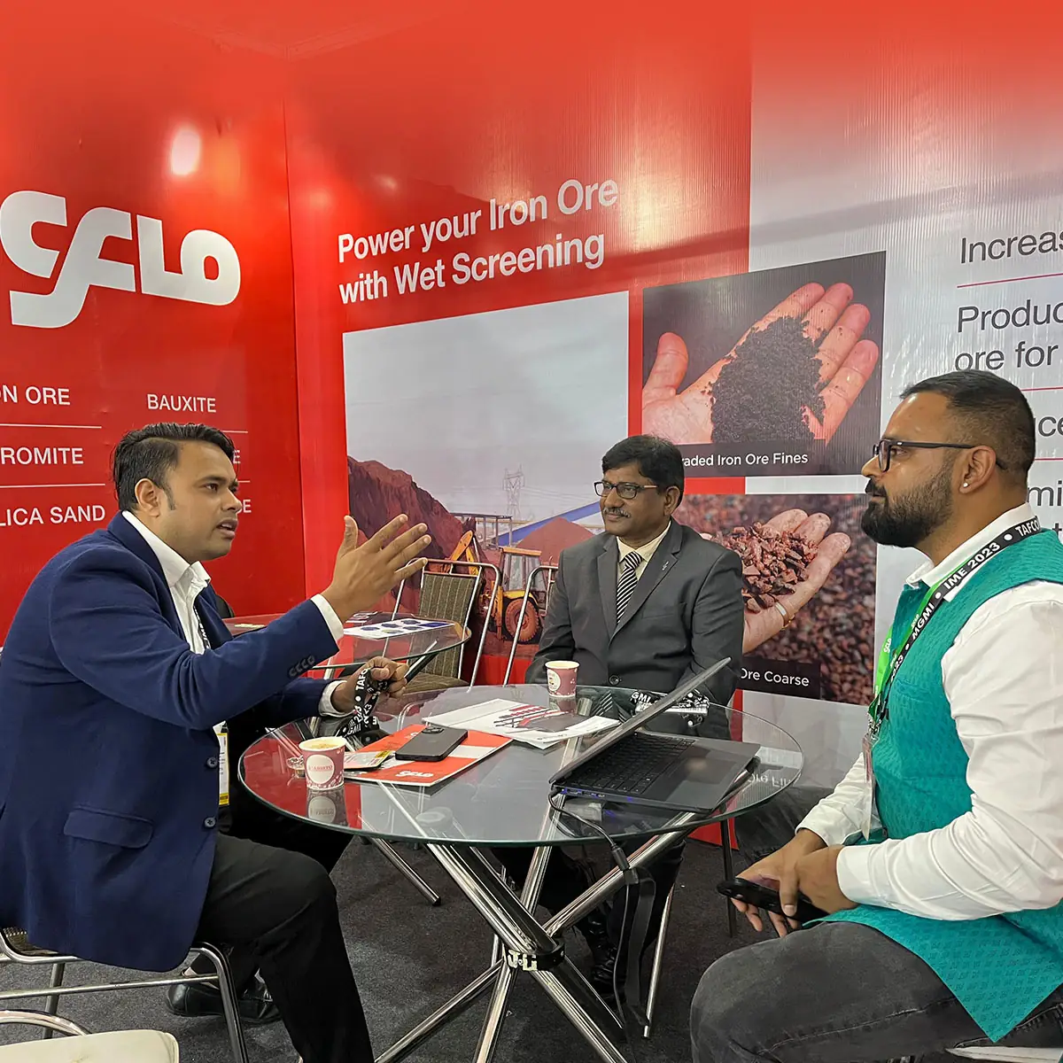 CFlo showcases its Mineral Beneficiation Solutions at IME 2023