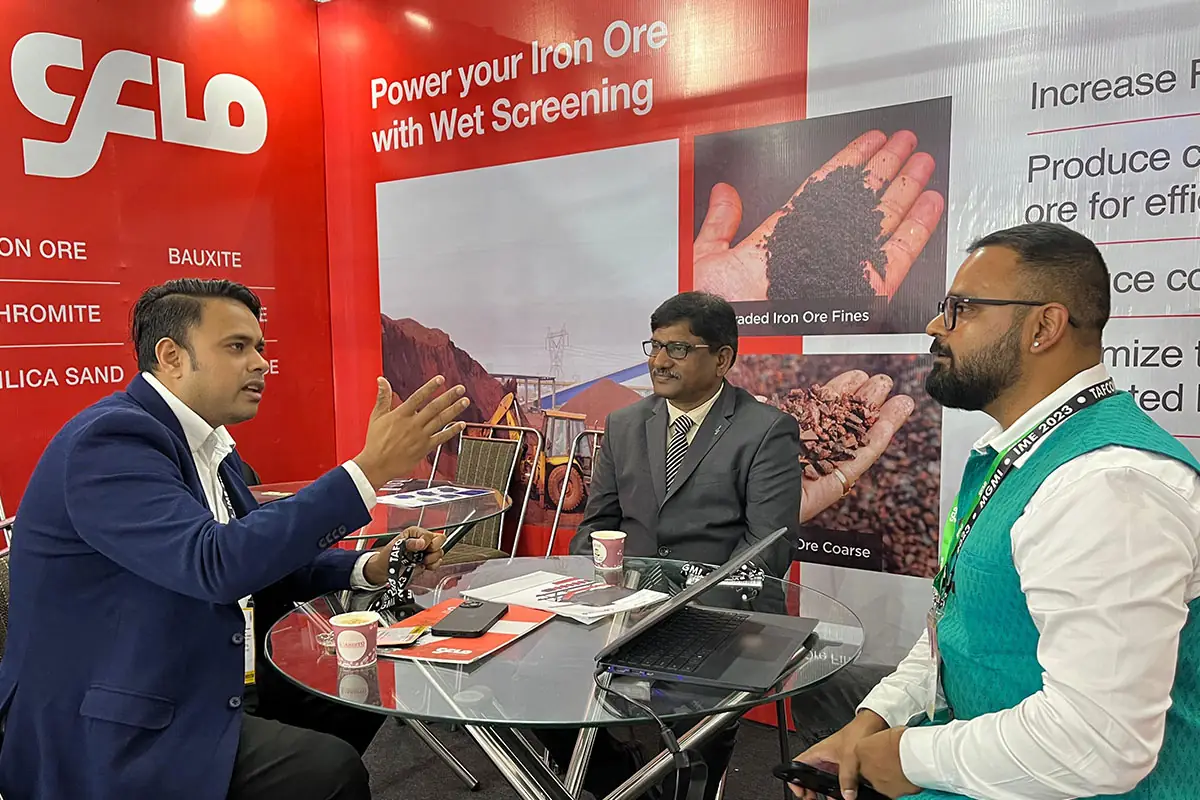 CFlo showcases its Mineral Beneficiation Solutions at IME 20