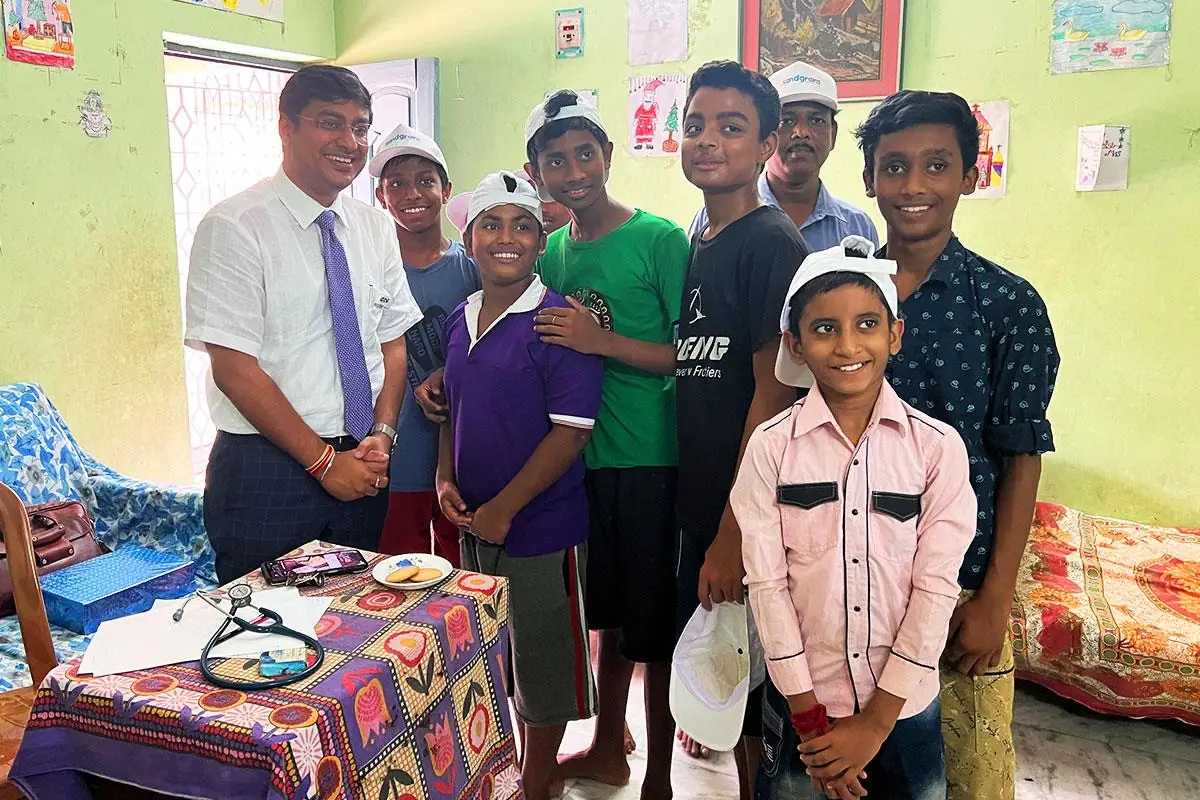 Paediatric consultation conducted at SAMPARC