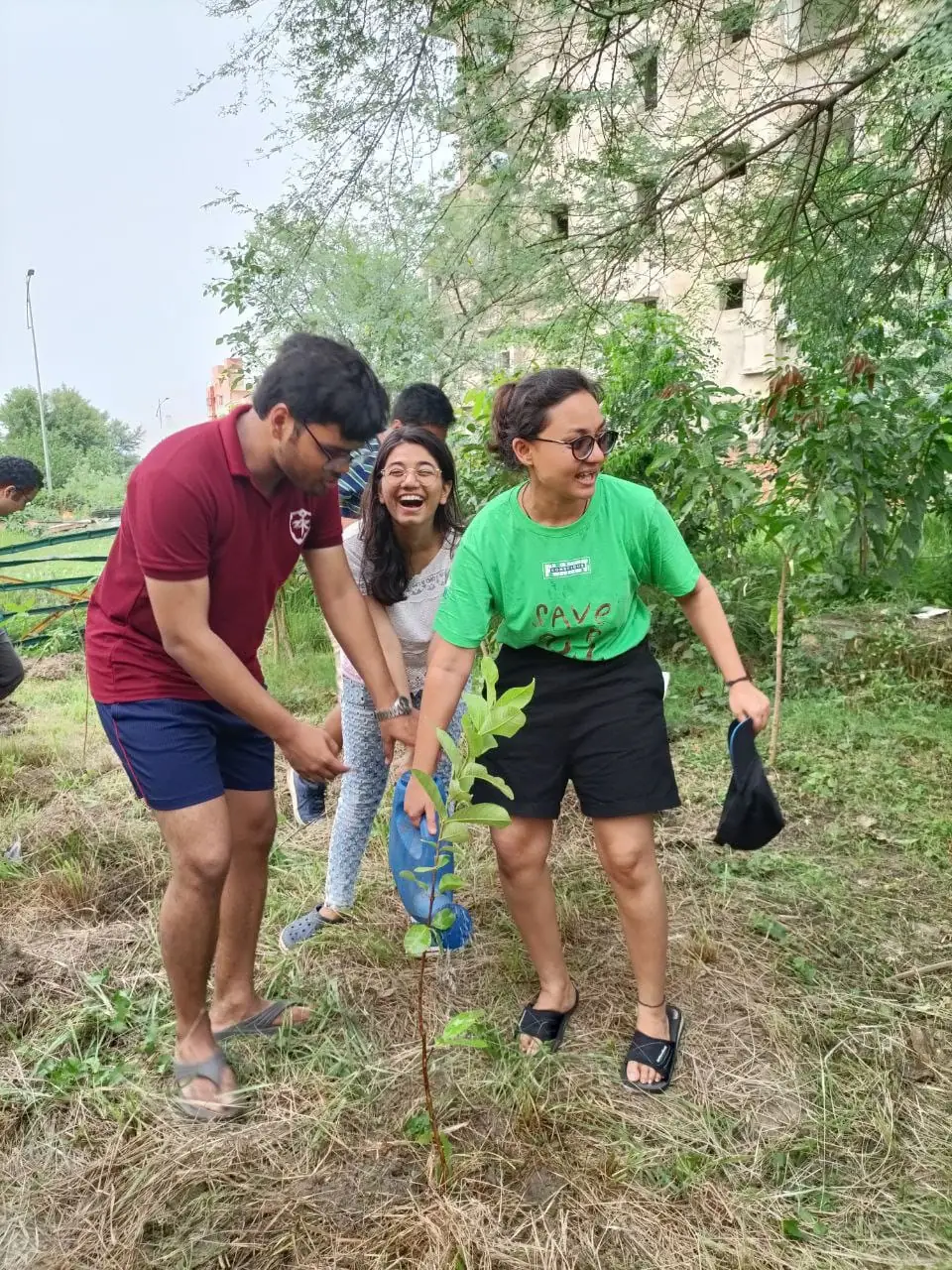 Sand Grains Foundation leads tree planting campaign in Kolka