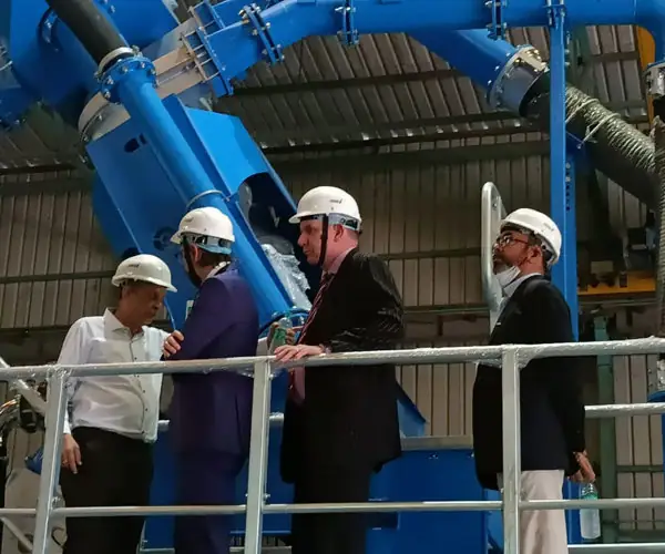 Senior UK Diplomats visit our Manufacturing Facility